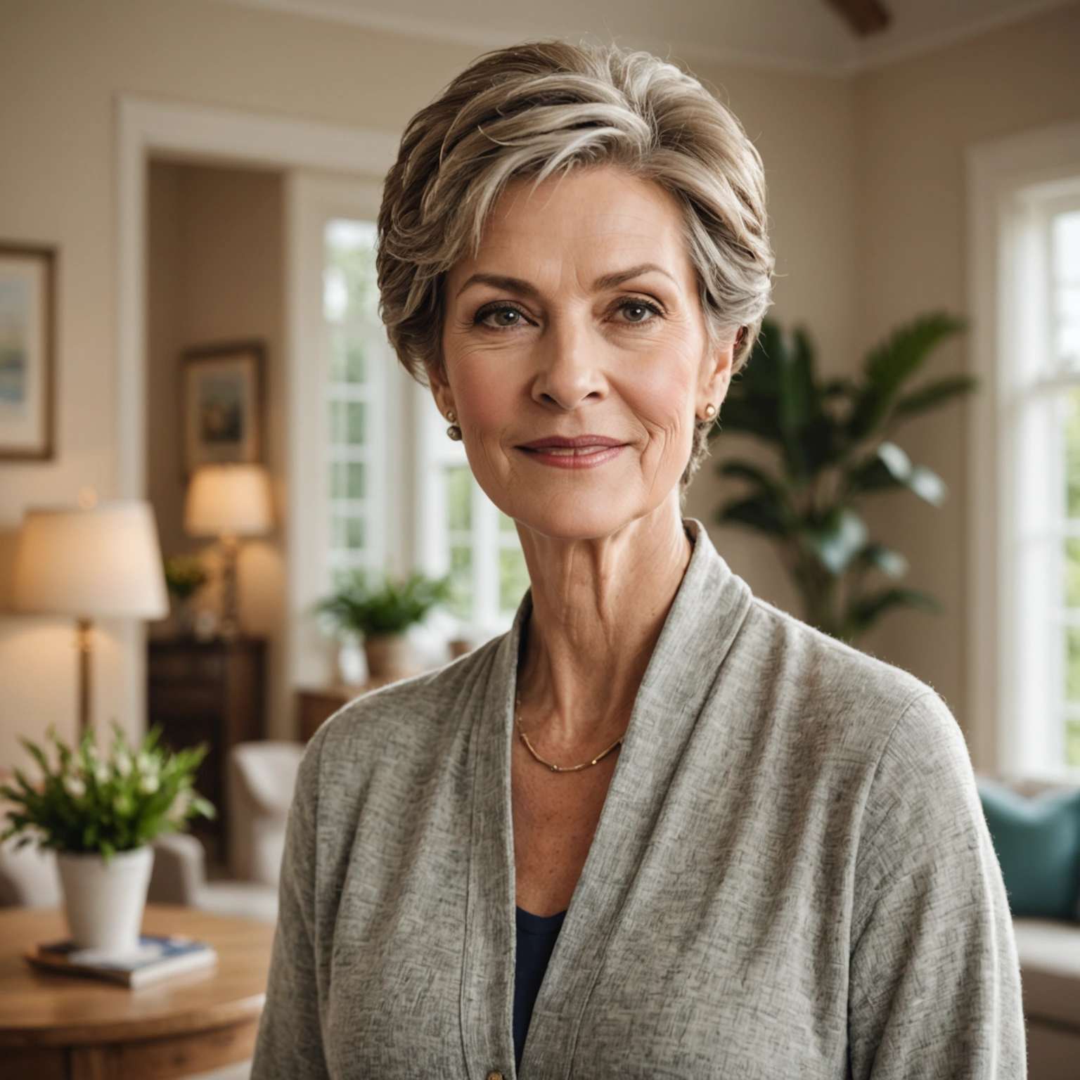 Модные стрижки для женщин 55 лет: стильные стрижки, которые молодят