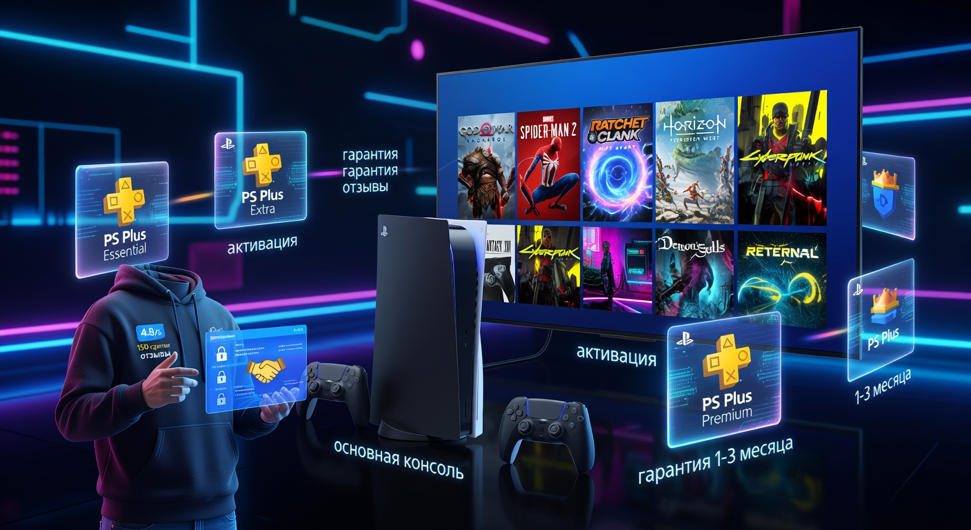 Как выбрать надёжный аккаунт PS5 с играми и полным доступом без переплат