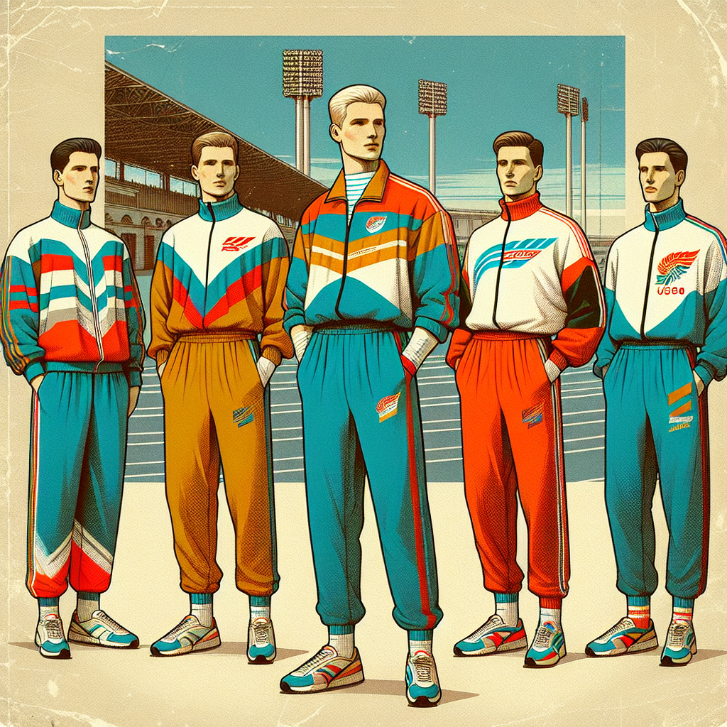 Спортивные костюмы 90-х годов: Влияние эпохи СССР