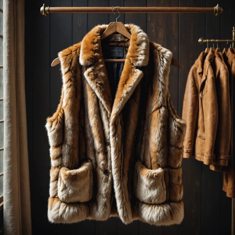 Как почистить меховой жилет: натуральный подход к уходу за вашим гардеробом
