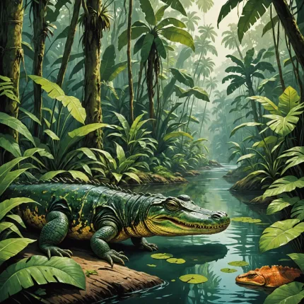 Кайманы в Южной Америке: Загадочные обитатели тропических вод