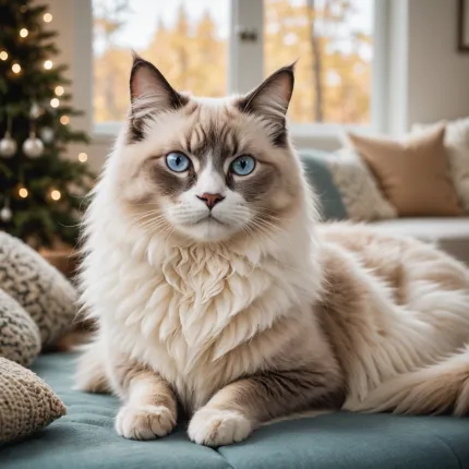 Искусство общения с кошками: как держать рэгдолла на руках и понять его уникальную природу