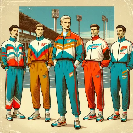 Спортивные костюмы 90-х годов: Влияние эпохи СССР