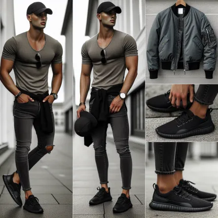 С чем носить черные кроссовки мужчине: стильные решения и советы